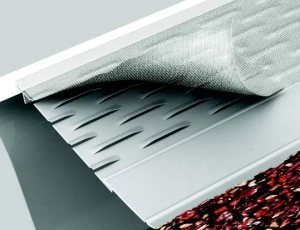 micromesh leaf gutter guard protection for seamless gutter; rain gutter guard